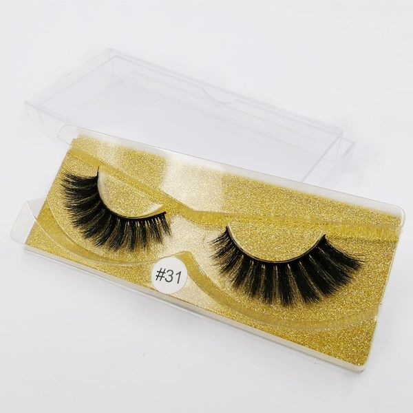 

shidishangpin 1 pair 3d mink lashes handmade full strip lashes cruelty lash luxury mink eyelash for make up maquiagem cilio wmtbjn