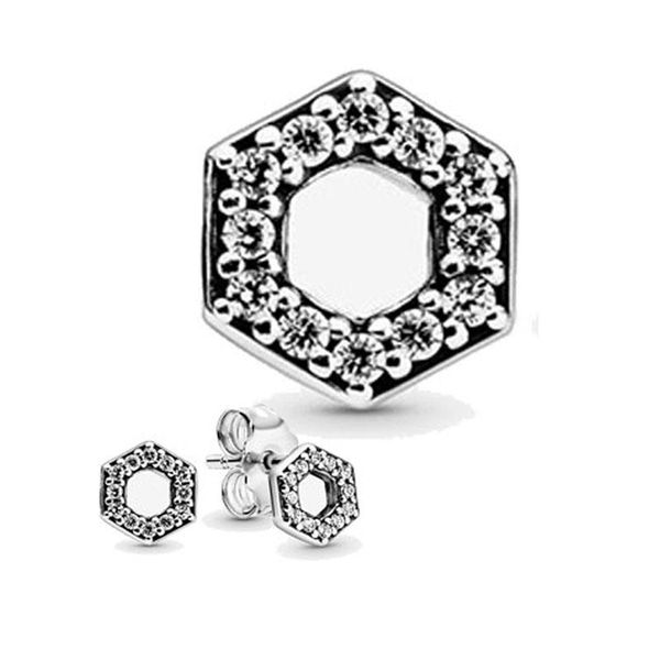 

2021 fashion 100% 925 sterling silver earrings pink daisy flower stud earrings women anniversary engagement jewelry gift, Golden;silver