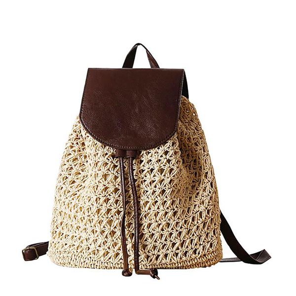 

летняя сумка drawstring выдалбливают школа сумка красивый пляж для путешествий отдых