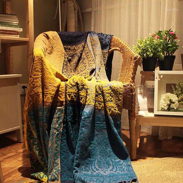 

mediterranean throw blankets nepal tibetan sofa blanket home decorative shawl couch soft warm lounge towel1