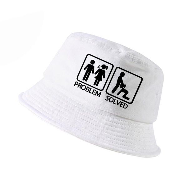 

cloches problem solved letter print bucket hat k men women fisherman hats summer outdoor hunting fishing cap harajuku