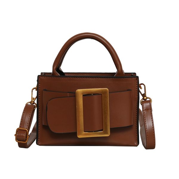 

1pcs super fire bag new messenger bag casual temperament hand bill of lading shoulder retro hong kong wind small square