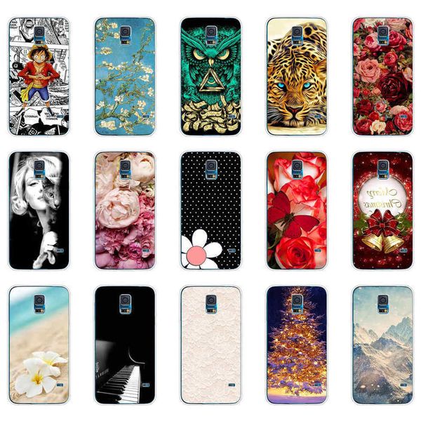 

silicon shell bags case galaxy mini cases protection soft tpu cover on for samsung s5 s 5 phone coque