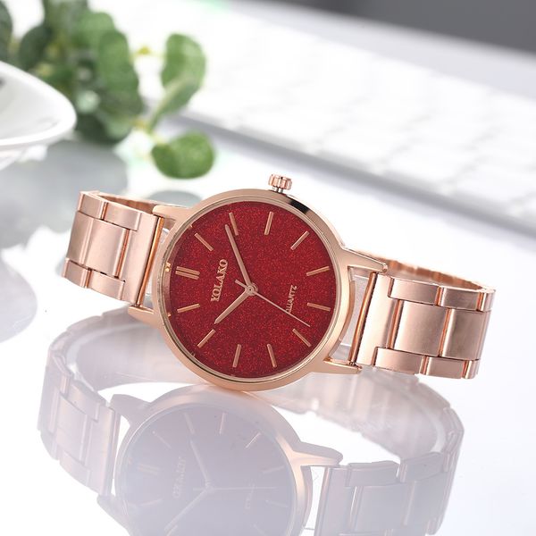 

fashion women starry sky steel watches ladies luxury frosted dial quartz watch classic stainless steel watches relogio feminino, Slivery;brown