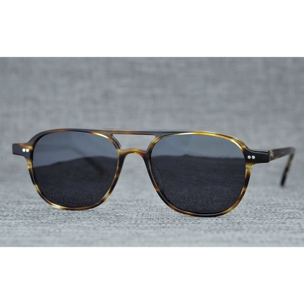 

polarized retro unsiex acetate frame rim eyewear men sunglasses design brand uv400 full driving women goggle admjs, White;black