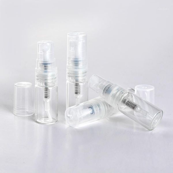 

2ml 3ml 5ml 10ml mini portable transparent glass perfume bottle with spray&empty parfum cosmetic vial with atomizer for travel1