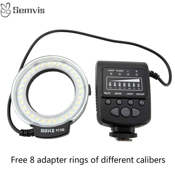 

meike camera flashes -fc100 ring flash macro flashes pgraphy camera for