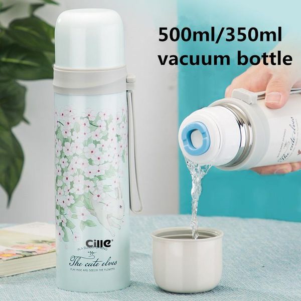 

печать термосах deer rope прибытие воды silica gel бутылки портативный мокко термические 500мл чашка вакуума новая сталь нержавеющая yxlgwm