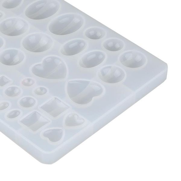 

1 комплект силиконовой литейной смолы плесень для diy смола ювелирные изделия подвески серьги силиконовые смолы инструменты для глины эпокси, Black