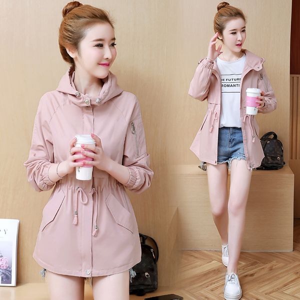 

small coat new female spring and autumn leisure small coat students put on short jacket autumn coat 1015, Black;brown