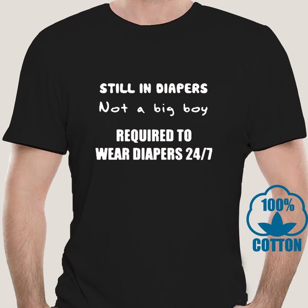 

0243d not a big boy t shirt abdl diaper nappy baby sport hooded sweatshirt hoodie