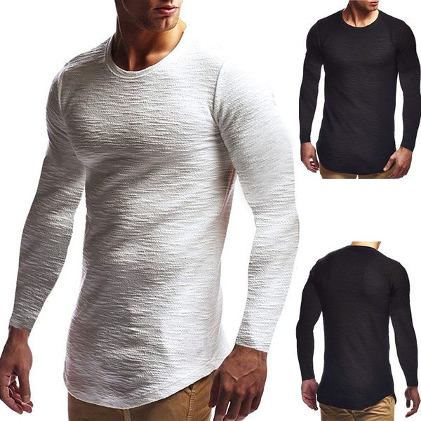 

gymÂ t-shirtsÂ manÂ maleÂ casualÂ tÂ shirtÂ Â mensÂ longÂ sleeveÂ t-shirtÂ tÂ shirtsÂ workoutÂ clothesÂ teeÂ sportswearÂ Â shippingÂ 583655142224, White;black