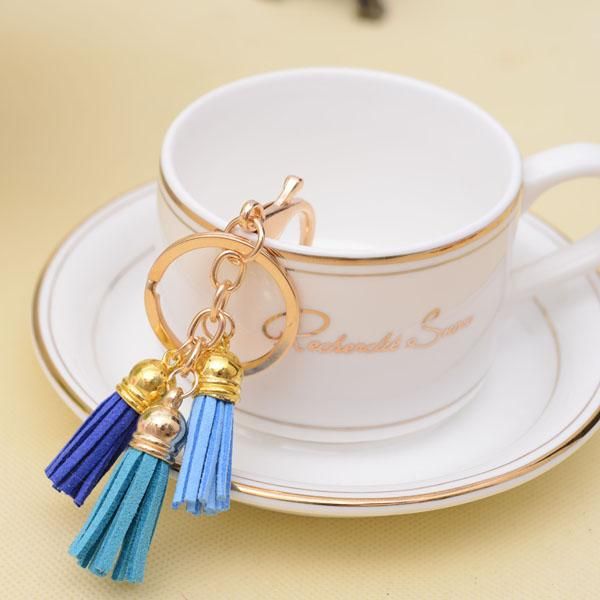 

leather tassel keychain for women bag charm womens keyring llaveros mujer chaveiro porte cle chaveiros sleutelhanger eh782 h jllmtx, Slivery;golden