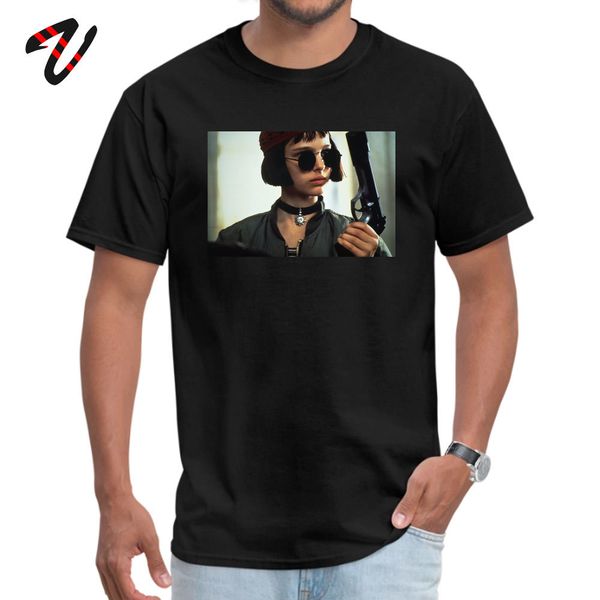 

designer & tees leon matilda camisa leon the professional gun girl print tshirt hooded sweatshirt hoodie men t shirt