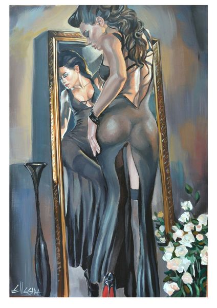 

erotic home decoration oil painting on canvas large large wall art canvas pictures 210125