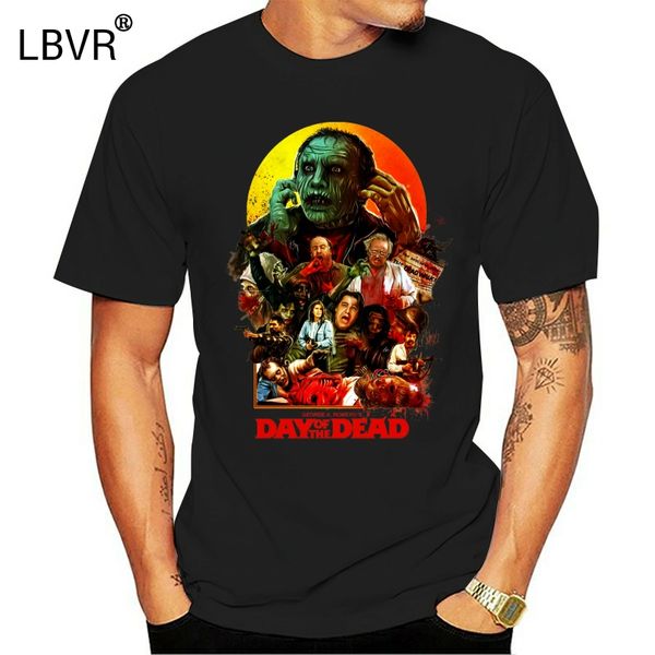 

day of the dead v7 t-shirt yellow white horror movie romero all sizes s-5xl sport hooded sweatshirt hoodie