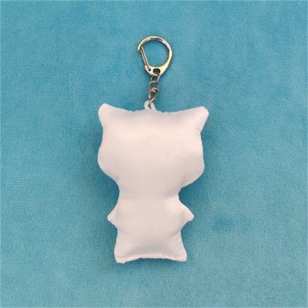 

multi style customized key chain sublimation blanks cloth ornaments key buckle creative souvenir different shape 2 6hyah1