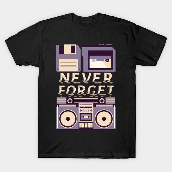 

short sleeve never forget vhs tape cassette disk storage retro funny retro never forget women sport hooded sweatshirt hoodie t shirt