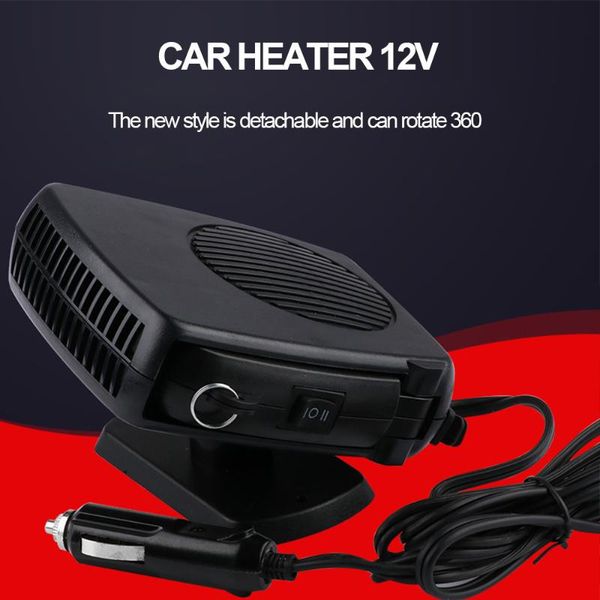 

12/24v car heater air cooler fan windscreen demister defroster portable windshield warm fan truck van
