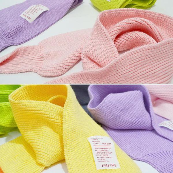 

cokk scarf дети осень зимние вязание шарфы для девочек мальчики дети детские милые конфеты цвет мода зимний шарф теплый повседневный swy jll, Blue;gray