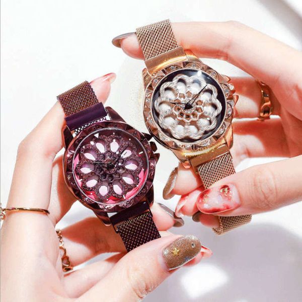 

price lazy fortune watch low magnet magnet magnet watch women watch shenzhen, Slivery;brown