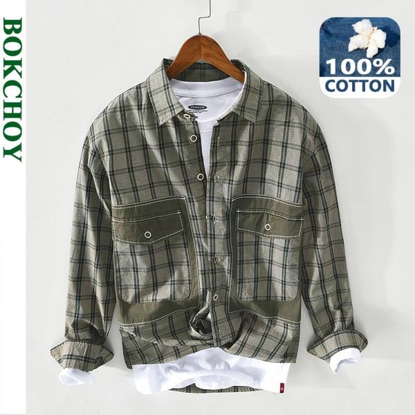 

men's casual shirts 2021 spring men plaid shirt long sleeve button up thin coat z132, White;black