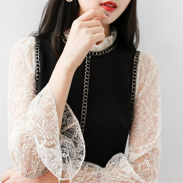 

ouv6s fengwu silk road early spring 2020 new smoked style super xianzhi palace skirt road two pieces of phoenix dance dress silk fake women, Black;gray