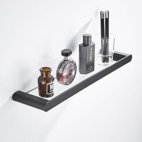 

bathroom accessory set towel rack corner shelf paper holder toilet brush holder black 304 stainless steel bathroom hardware set bbybio