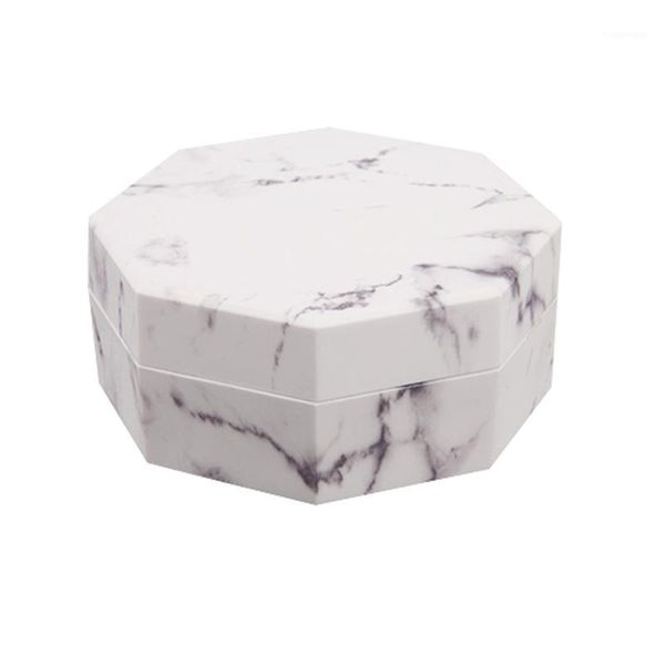 

plastic loose jar with sifter black cap empty cosmetic container makeup compact portable loose box1