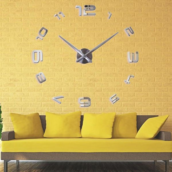 

декор стиль украшения классический saat мода большие часы brief wall бесшумный номер часы кварцевые новый 2020 living home часы qylxft mywjq