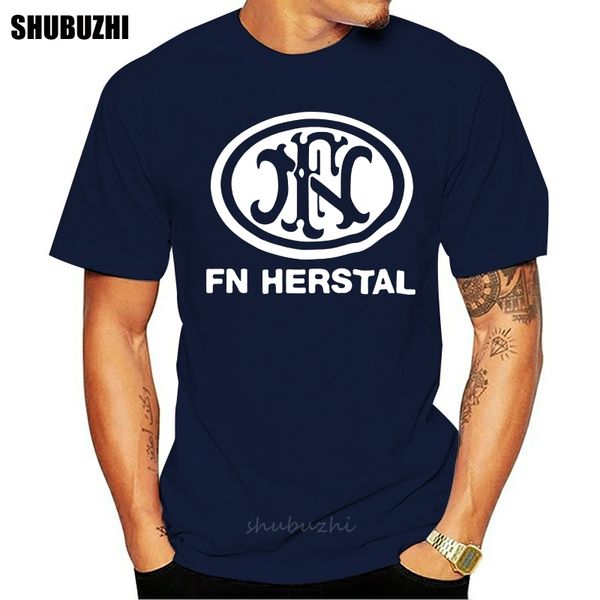 

fabrique nationale de herstal fn herstal black tee t shirt men's sz s 3xl casual short sleeve men t shirt sport hooded sweatshirt hoodi