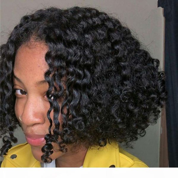 

130 density black color bob straight wave lace frontal wigs with pre plucked hairline brazilian virgin human hair lace wigs ship to usa, Black;brown