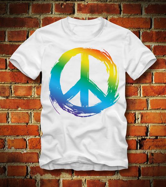 

new summer funny peace rainbow pride gay pace retro lgbt lesbian hippie love custom sport hooded sweatshirt hoodie men t shirt