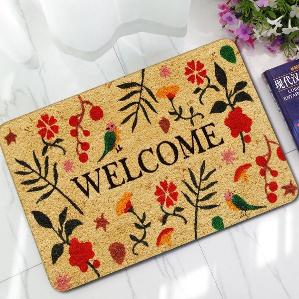 

cushion/decorative pillow cartoon bird animal pattern door mats for entrance water proof the hallway bathroom floor kitchen area rugs