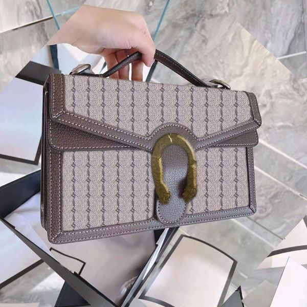

2021 new ladies fashion shoulder bag classic leather ladies handbag trend casual crossbody bag comes with packing box and dust
