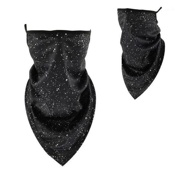 

cycling caps & masks bandana neck gaiter tube headwear outdoor breathable ice silk cover face windproof dust cool scarf1, Black