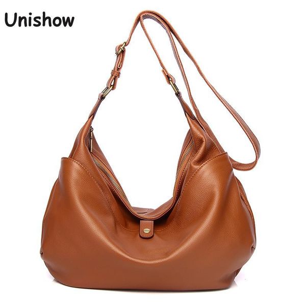 

totes luxury genuine leather women shoulder bag 2021 large lady crossbody brand designer casual female real purse