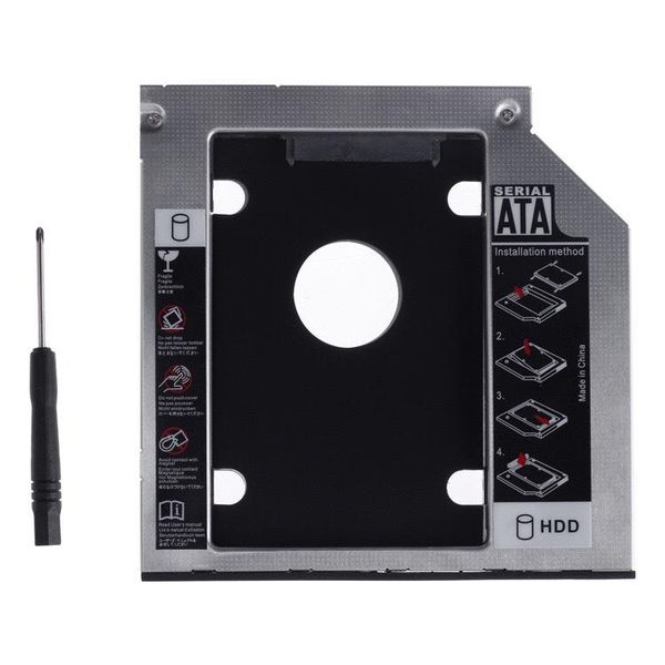 

aluminum universal sata to sata machinery solid hard-disk rack 12.7/9.5mm cd driver hard disk rack
