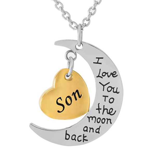 

pendant necklaces ijd9468 famliy members loss engrave son daughter diy stainless steel memorial ash keepsake cremation jewelry necklace, Silver