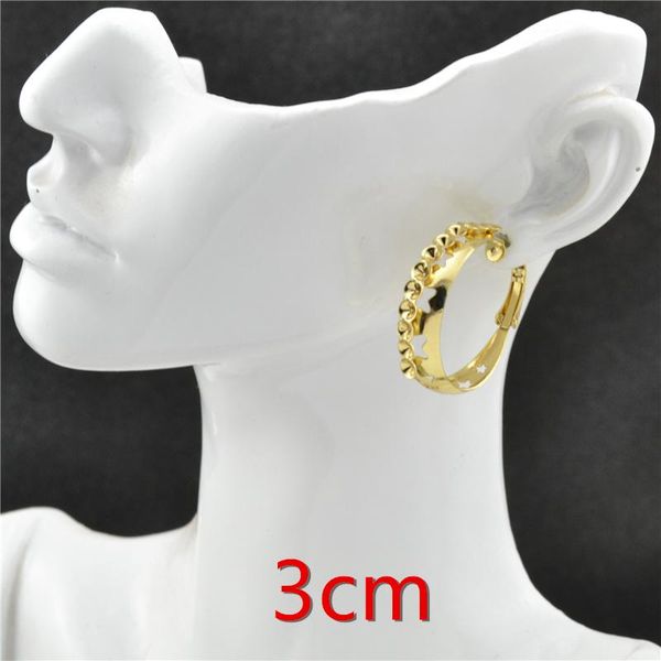 

hoop earrings for women alloy rings ear fashion female jewellery big circle gold wide round wild accessories new ladies earrings, Golden;silver
