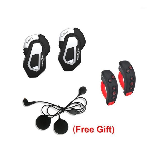 

(double packing)conn tmax-s+l3 motorcycle helmet group intercom bluetooth headset with l3 remote controller1