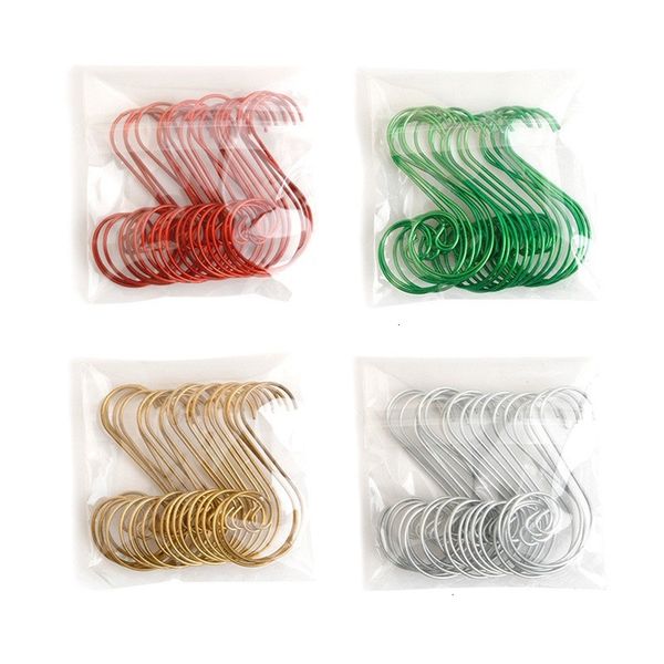 

pcs/lot decoration swirl shape 20 hanger hooks small hook for christmas tree pendant decor owa927 dulp
