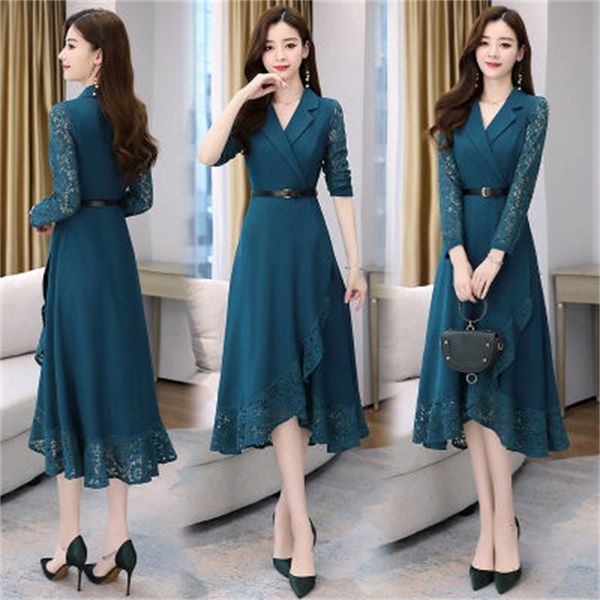 

dressed lady office of the cut-up women ladies lace korean as muje bodycon in long femme bathrobe iomd, Black;gray