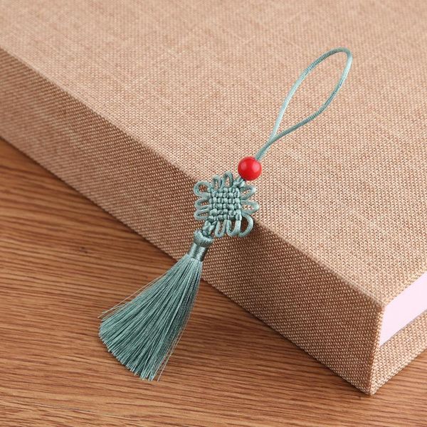 

5pcs red beads mini chinese knot tassel diy jewelry accessories home textile curtain garment sewing macrame decoration pendant h sqcude