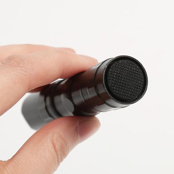 

led mini flashlight portable torch xpe chip aluminium alloy outdoors waterproof aaa battery flashlights hiking camping light bbyidh