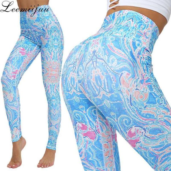 

yoga outfits leemiijuu gothic print women pants high waist fitness leggings running gym colorful sporting workout leggings1, White;red