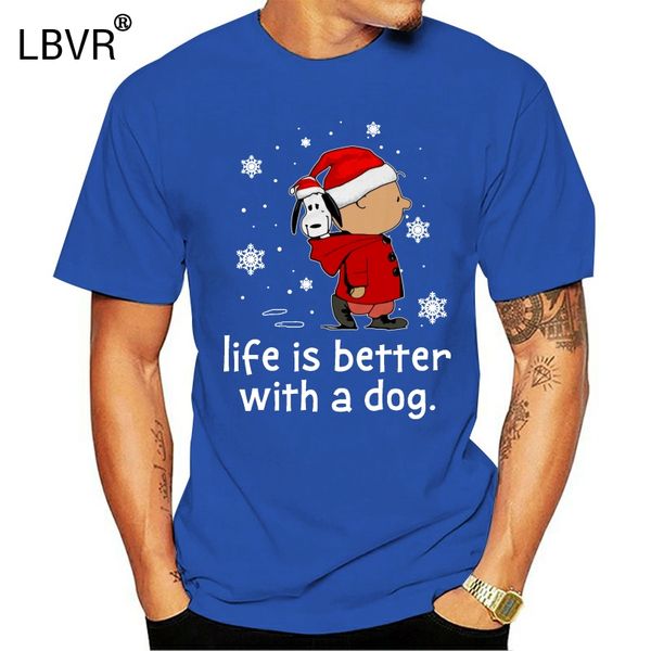 

charlie brown and snoop dog life is better with a dog christmas t-shirt sport hooded sweatshirt hoodie