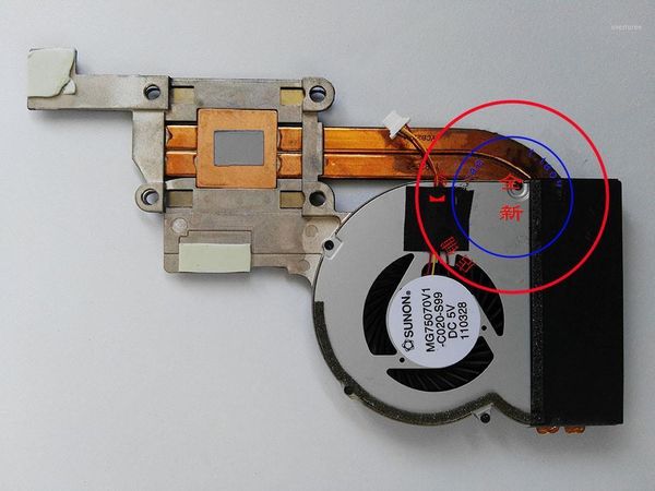 

lapcooling pads heatsink fan for aspire 5830 5830g 5830t 5830tg mg75070v1-c020-s99 dc 5v 2.0w 4 wires cpu radiator cooler1