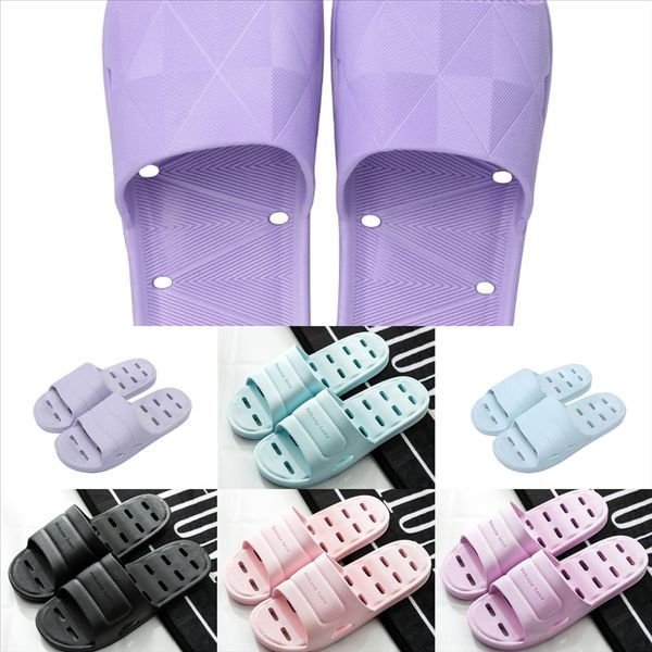 

7v3d men's arrivals slippers quality women's classic letters fashion famous design slippers female thick bottom non-slip slides be, Black