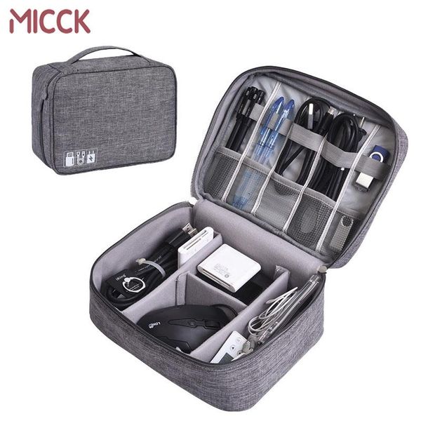 

micck digital storage bag for earphone cables usb flash drives travel organizer travel kit portable cable storage organizer bag